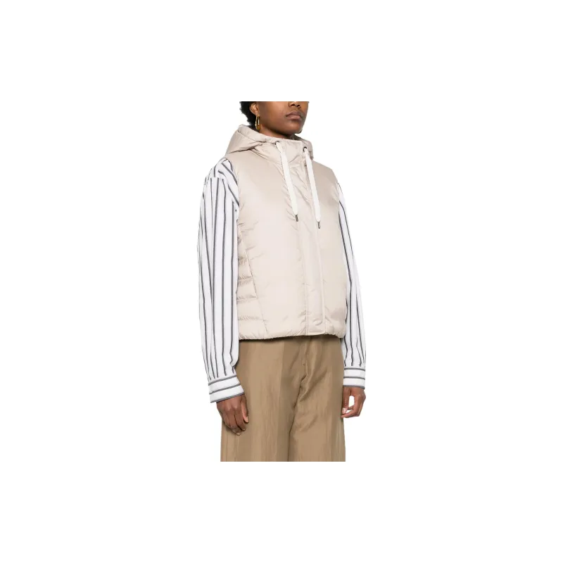 Brunello Cucinelli Monili detail Padded Gilet-3