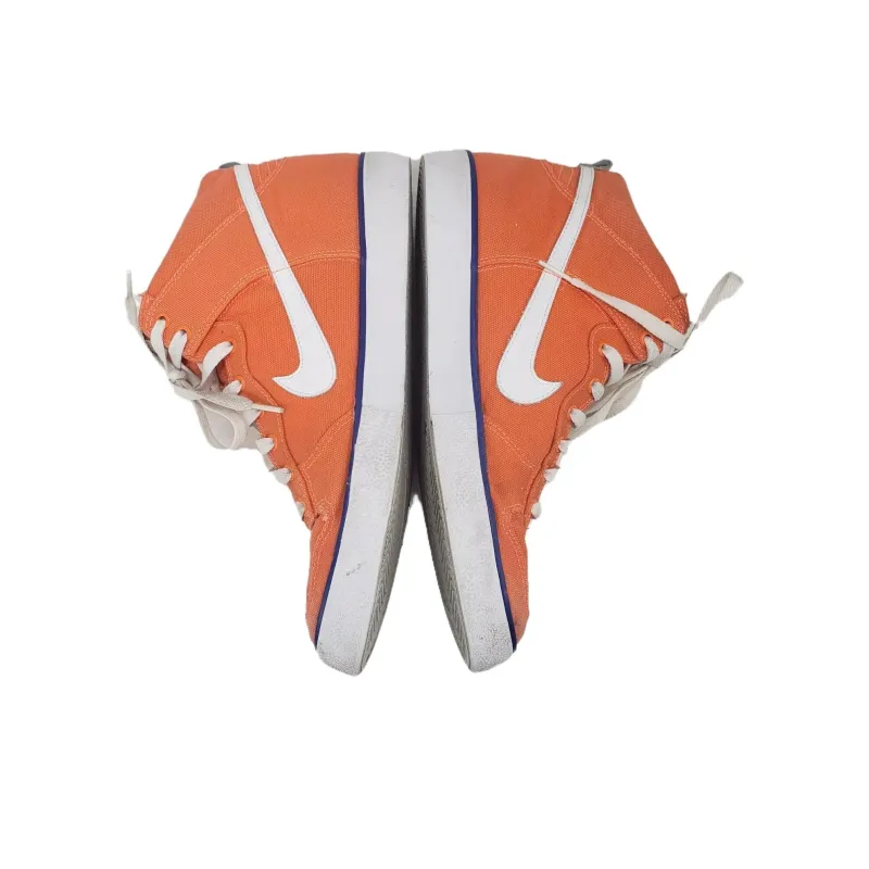 Nike Dunk High AC Holland QS Durable Breathable High-Top Skateboard Shoes Unisex Orange-4