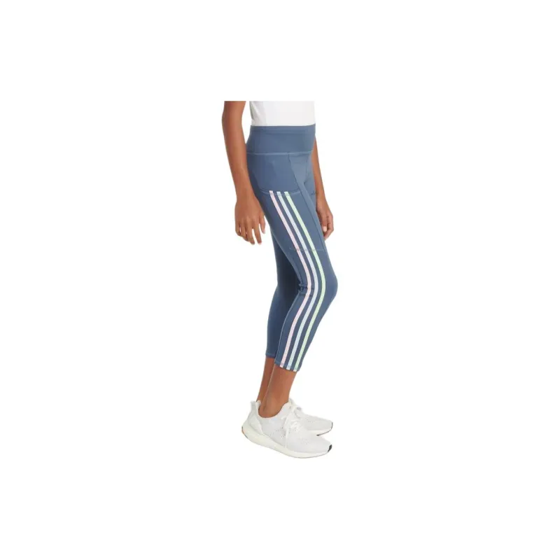 Adidas Free Shipping With AdiClub Adidas Aeroready 3-Stripes Cellphone Pocket Leggings-4