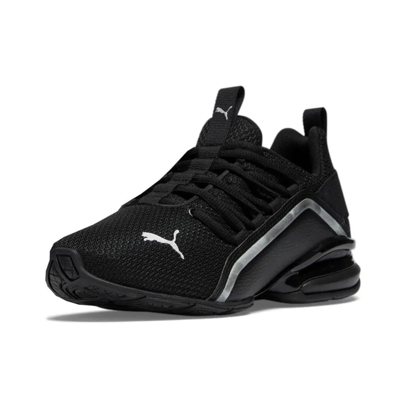 PUMA Axelion Cushioning Wear-Resistant Low-Top Running Shoes Women's Black-2