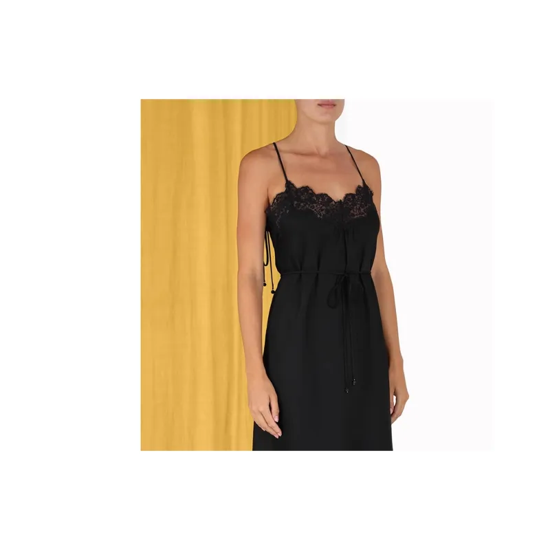 Tama X Zimmermann Slip Dresses Women's Black-4
