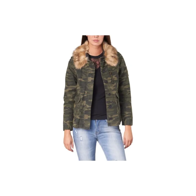 IKKS PARIS Jackets & Coats Women's Green-2