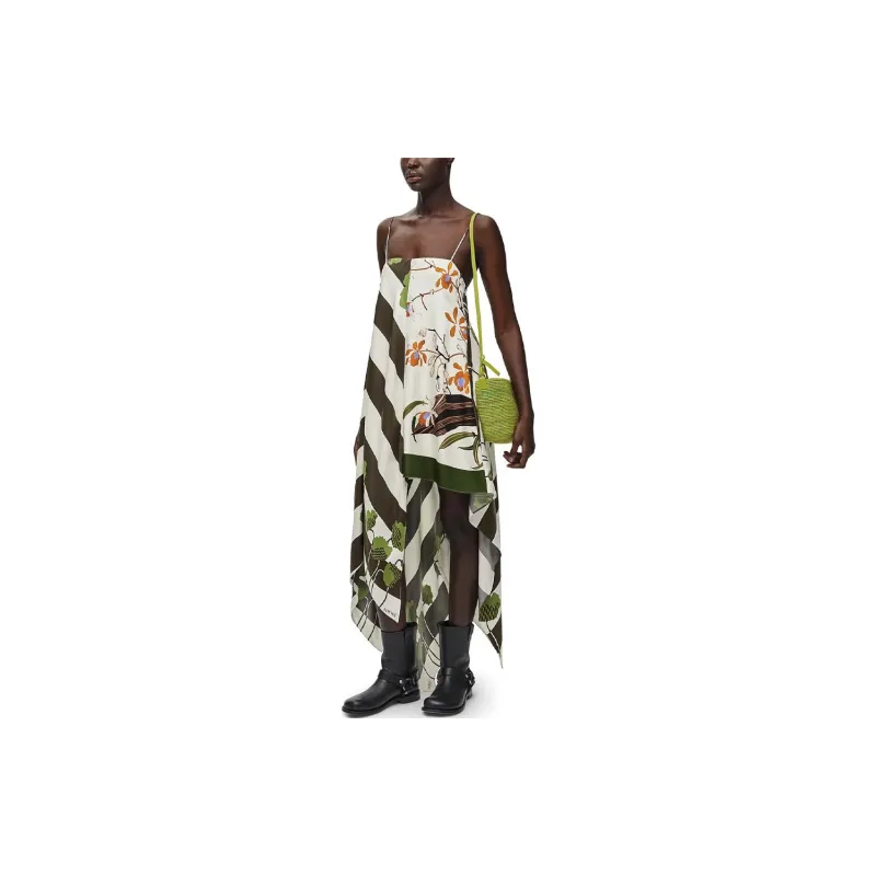 LOEWE SS24 Slip Dresses Women's Multicolor-1