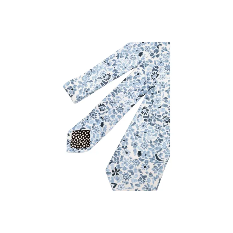 Paul Smith Floral-print Cotton Tie-1