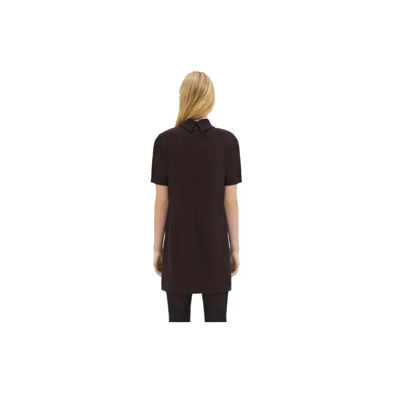 THEORY Short-Sleeved Dresses Women's Withered Tea-3