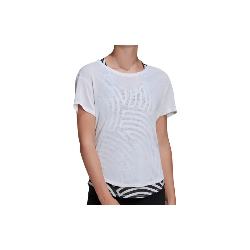 Adidas T Shirts Women's White-1