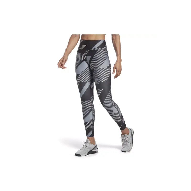 Reebok WOR TRAIN AOP TIGHT Athletic Trousers Women's Black-3