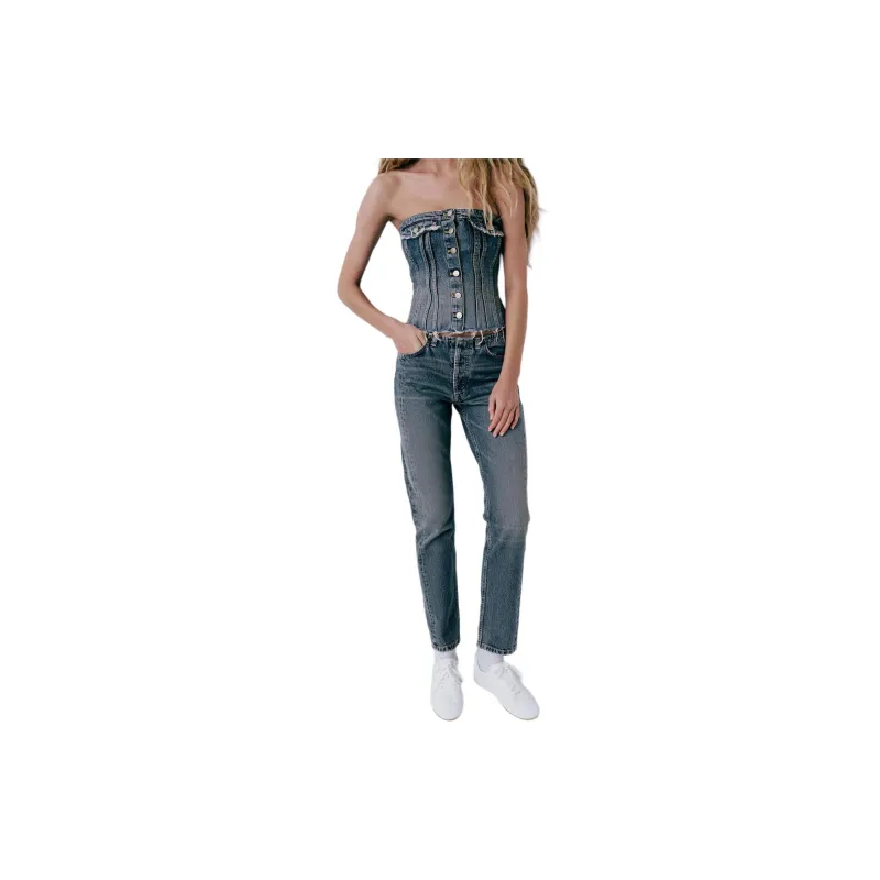 ZARA Jeans Women's Light Blue-2