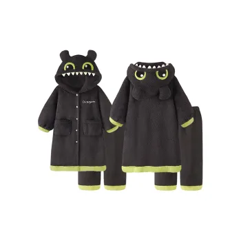 O'MESIK Pajama Set Unisex Black
