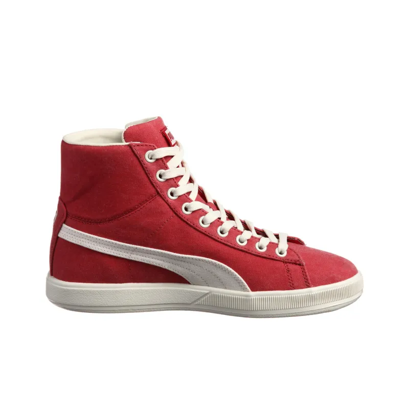 PUMA Archive Lite Mid Cushioning Breathable High-Top Skateboard Shoes Men's Red-1