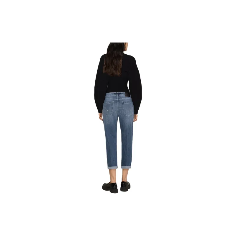Dondup Koons High rise Cropped Jeans-3