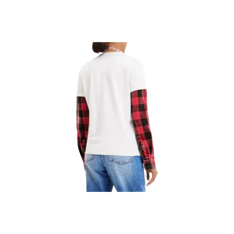 Desigual Sweatshirt Women's White-3