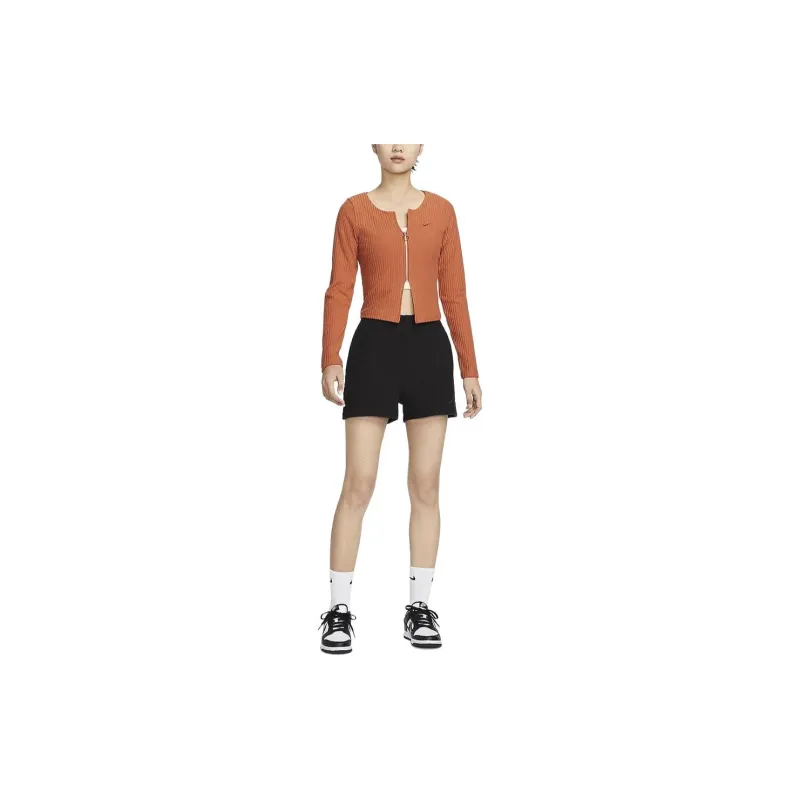 Nike Sportswear Chill Knit Knitwear Women's Sunrise Fire Red-2