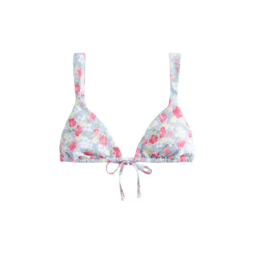 Hollister Two-Piece Swimsuits Women's Light Blue Floral