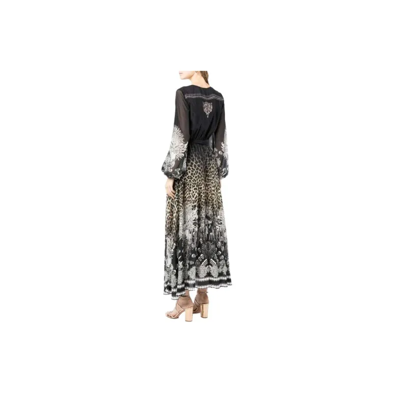 CAMILLA Long-Sleeved Dresses Women's Black-2