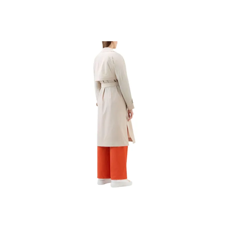 WOOLRICH Single breasted Belted Trench Coat-2