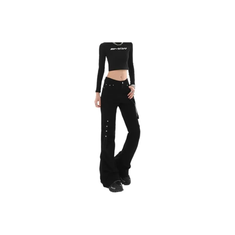 JASONWOOD Cargo Pants Women's Black-3