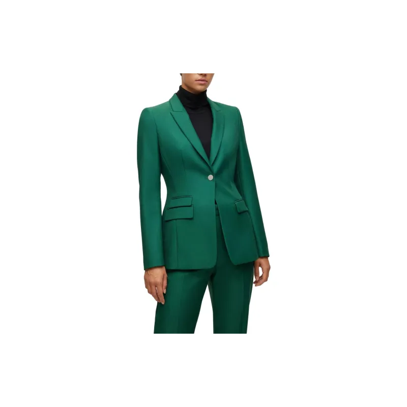 HUGO BOSS Jackets Women's Green-2