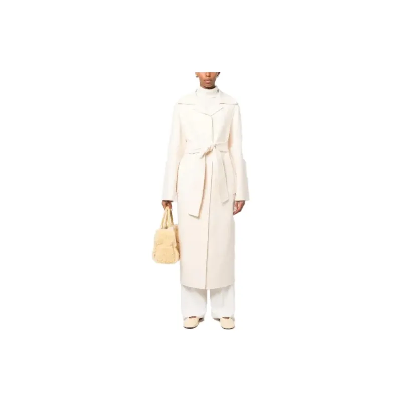 JIL SANDER Coats Women's White-1