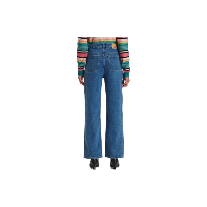 Paul Smith High Waisted Cropped Jeans-2