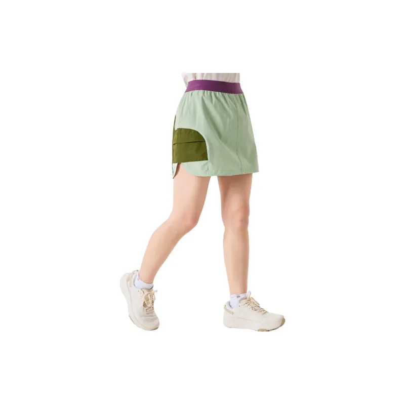 THE NORTH FACE City Outdoor Collection SS24 Casual Short Skirts Women's Morning Mist Green-4