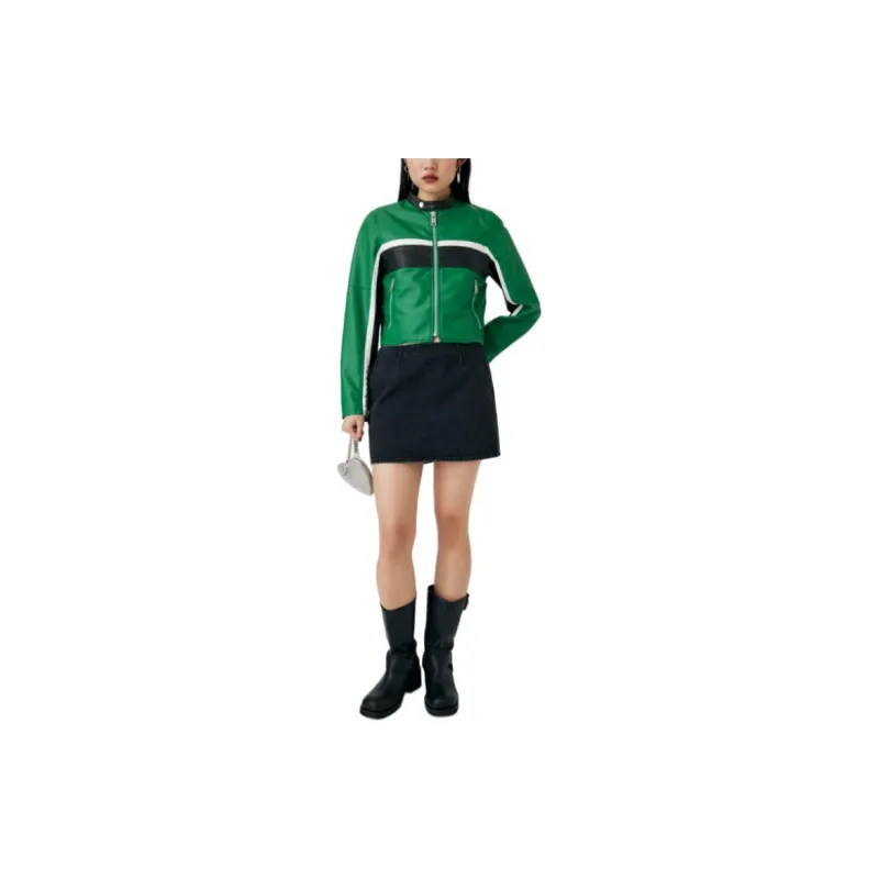 MOUSSY Denim Short Skirts Women's-5