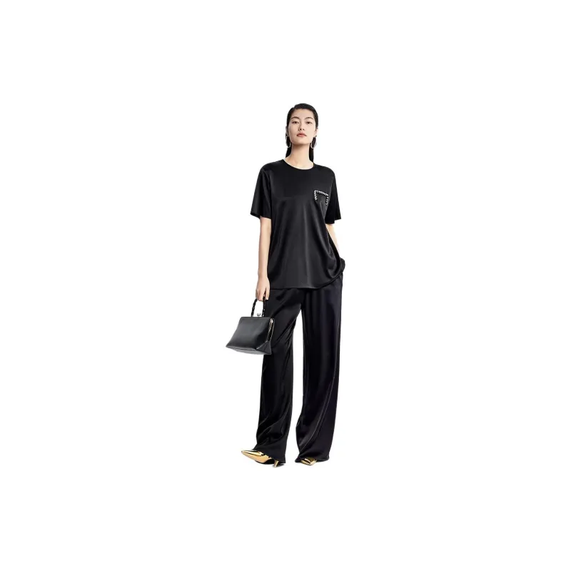 Roselingling T Shirts Women's-1
