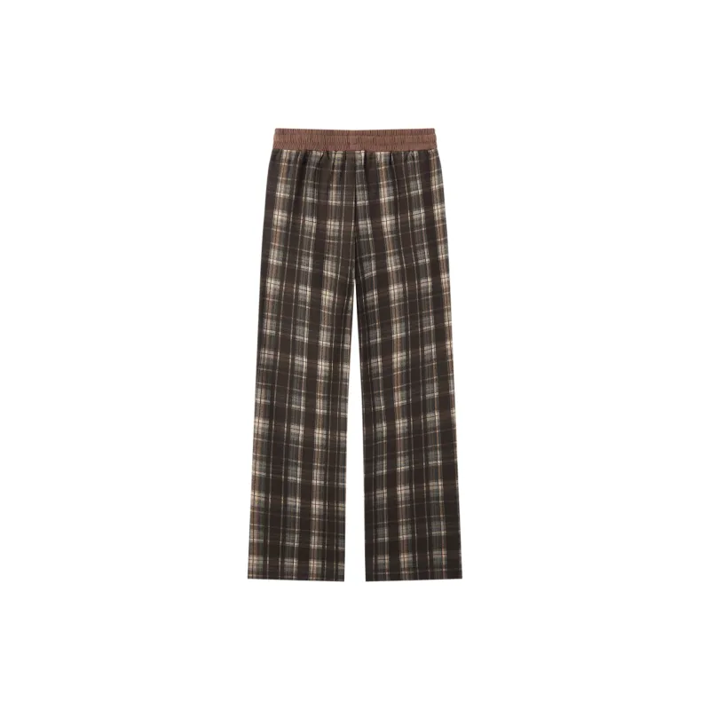 SEM/R Casual Pants Women's Coffee Tones-1
