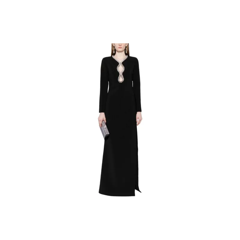 ELIE SAAB Crystal embellished Maxi Dress-1