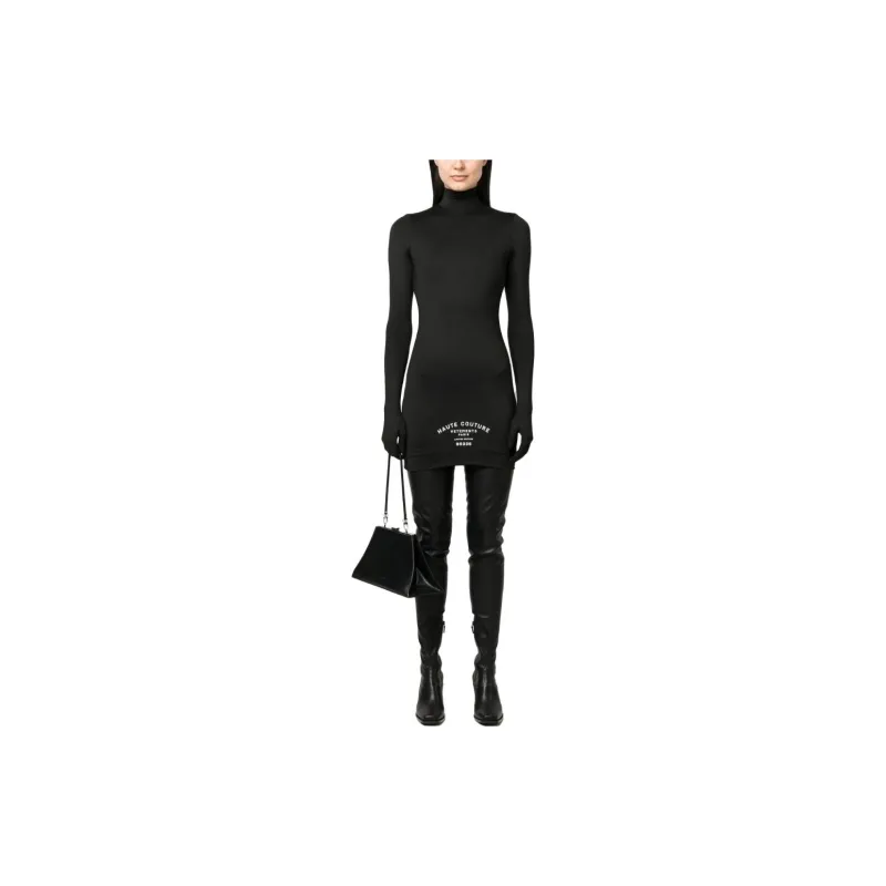Vetements Logo print Minidress-1