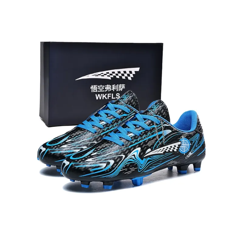 Goku Frieza FG Rubber Long Studs Artificial Ground Cushioned Slip-Resistant Abrasion-Resistant Soccer Shoes Unisex-0