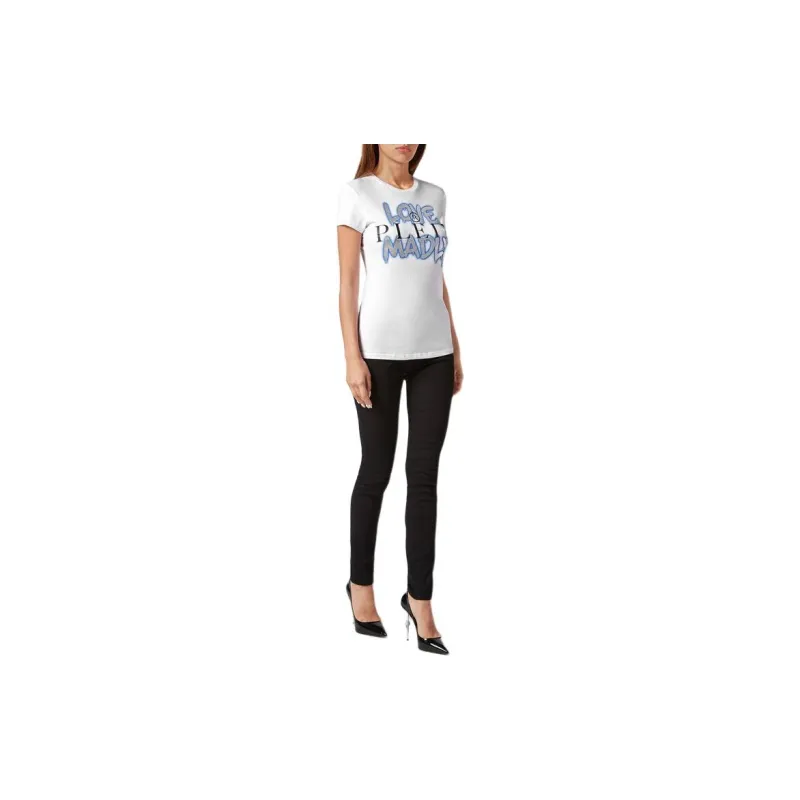 PHILIPP PLEIN Sexy Pure Crystals embellished T shirt-1