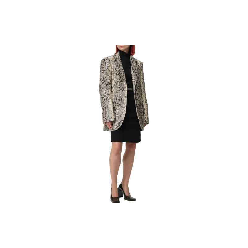 SportMa Leather Jacket Women's Brown-4