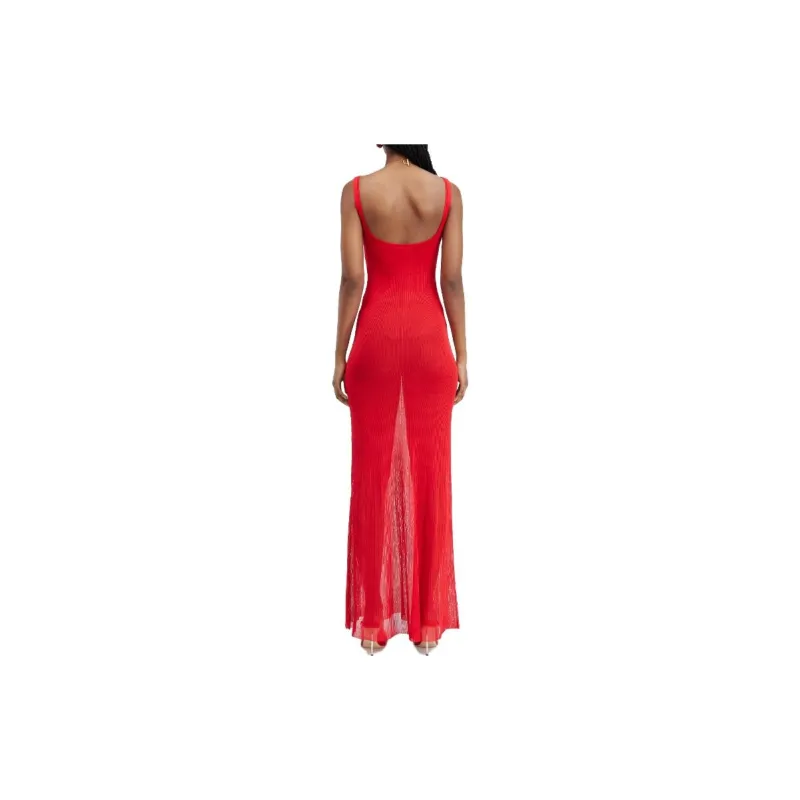 Jacquemus Belted Long Knit Dress-2