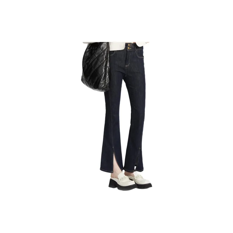 AIVEI Jeans Women's Navy Blue/3300-3