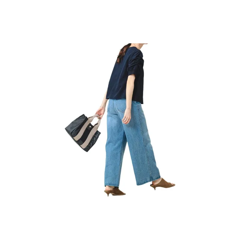 Beams Shirt Women's Marine Blue-4