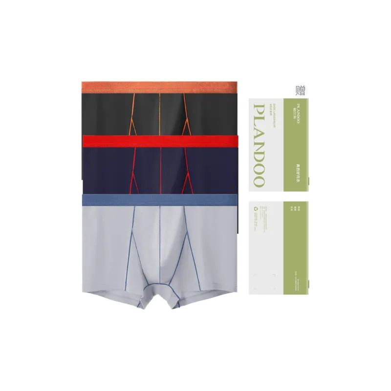 PLANDOO Underpants Men's 3 Pack-5