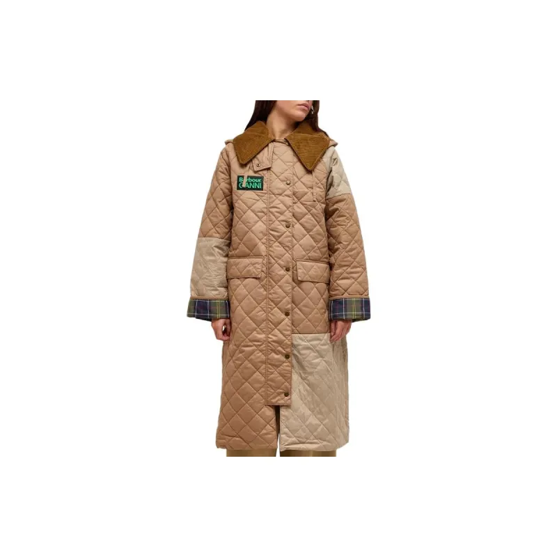 BARBOUR Jackets Coats Women's Light Brown-2