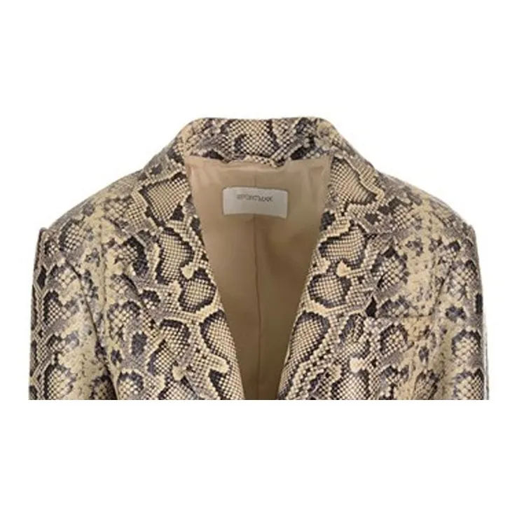 SportMa Leather Jacket Women's Brown-5
