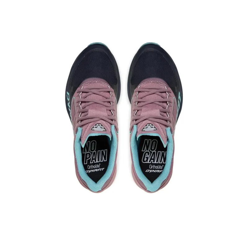 DYNAFIT Cushioned Slip-Resistant Low-Top Trail Running Running Shoes Women's Purple Black-2