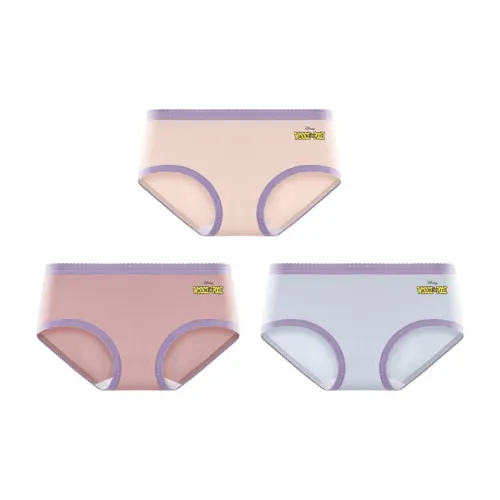 Disney 50S Seamless Cotton Underpants Women's 3 Pack Independent Packaging