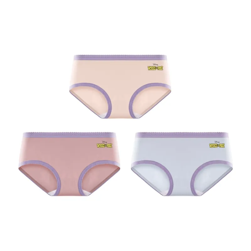 Disney 50S Seamless Cotton Underpants Women's 3 Pack Independent Packaging-0