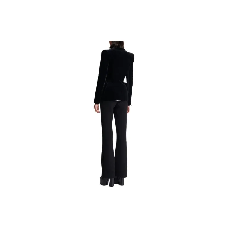 BALMAIN Two tone Velvet Blazer-2