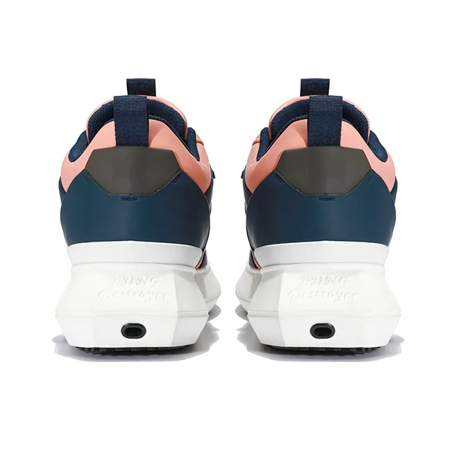 NORVINCY Low Top Skateboard Shoes Unisex Deep Blue Pink-5