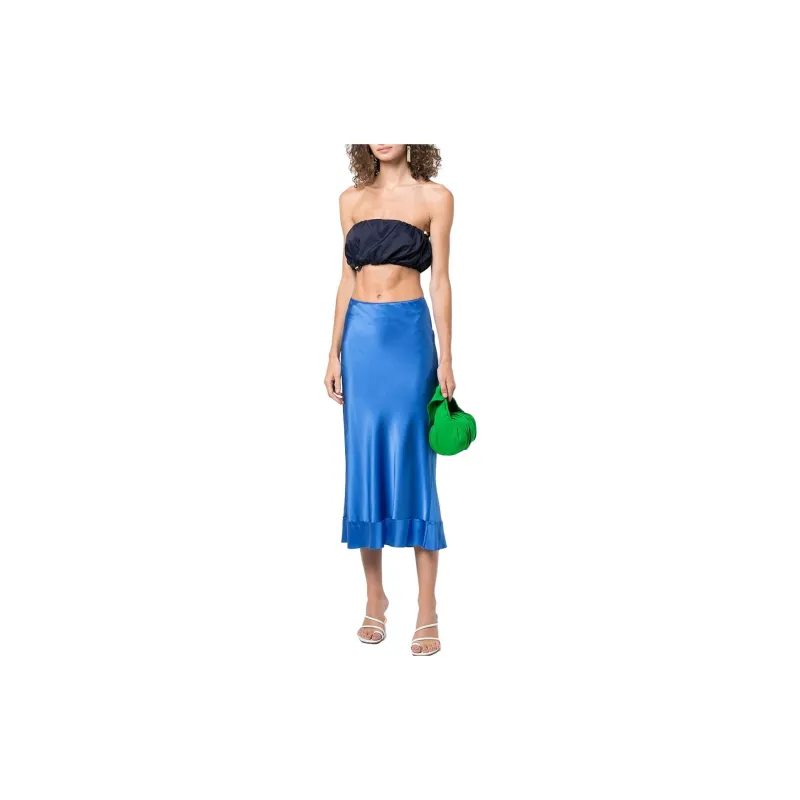 Staud Gigi Drawstring Bandeau Top-1