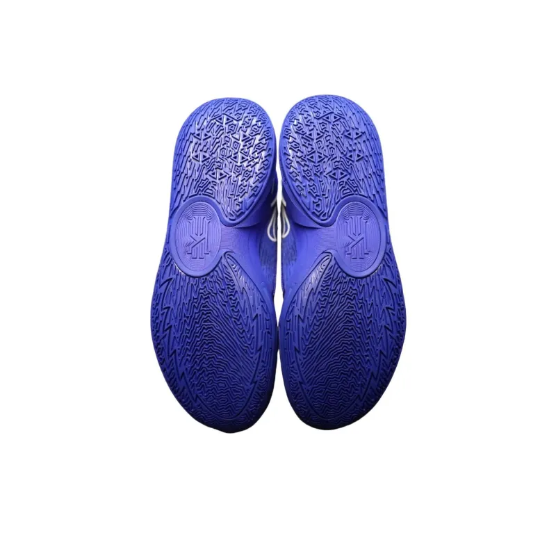 Nike Kyrie Low 5 Durable Breathable Low Top Basketball Shoes Men's Blue-3