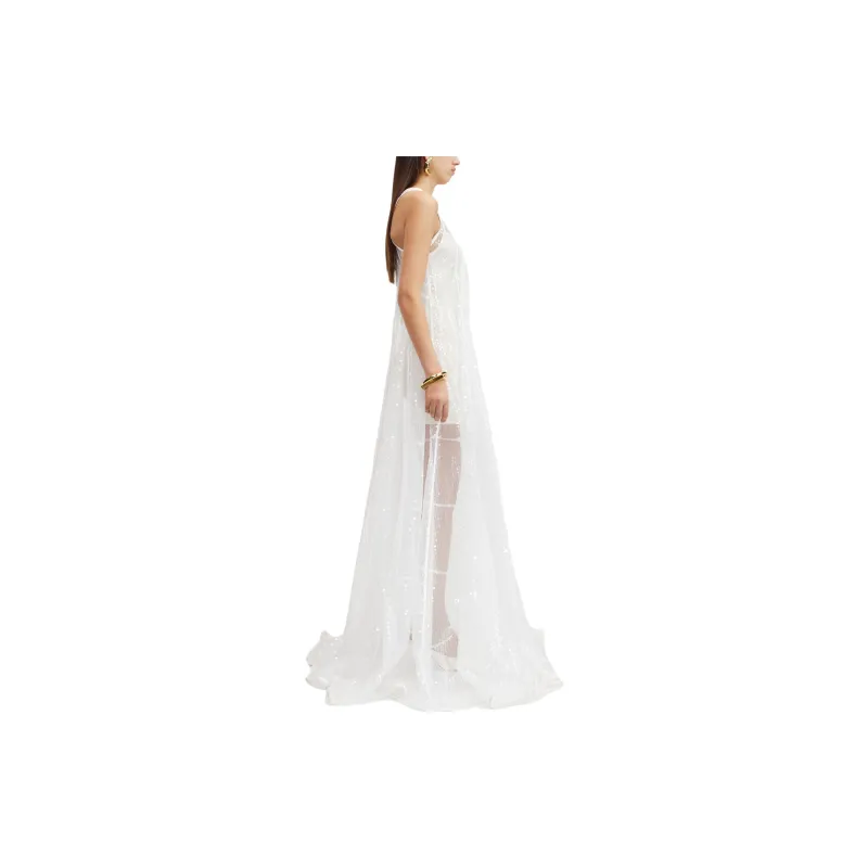 Jacquemus La Robe Dentelle Maxi Dress-3