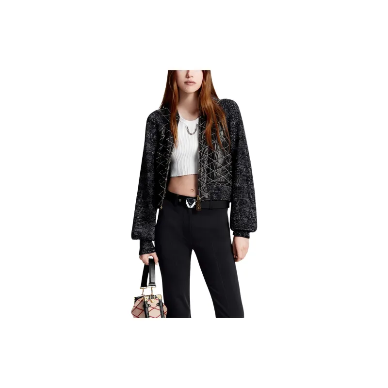 LOUIS VUITTON SS24 Casual Pants Women's Black-3