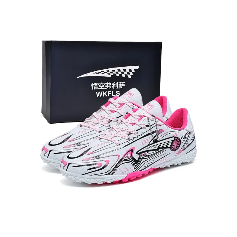 Goku Frieza FG Rubber Long Studs Artificial Ground Cushioned Slip-Resistant Abrasion-Resistant Soccer Shoes Unisex-12