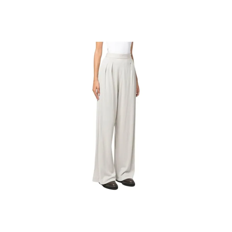 Fabiana Filippi Wide Leg Pleated Detail Pants-3
